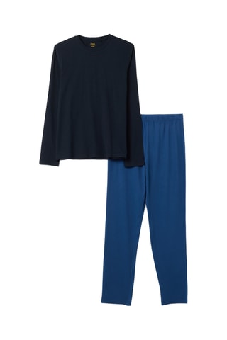 Pyjama - Zwart en Marineblauw