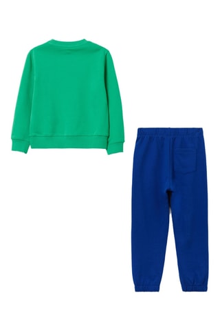 Sweater en Joggingbroek- Groen en Marineblauw