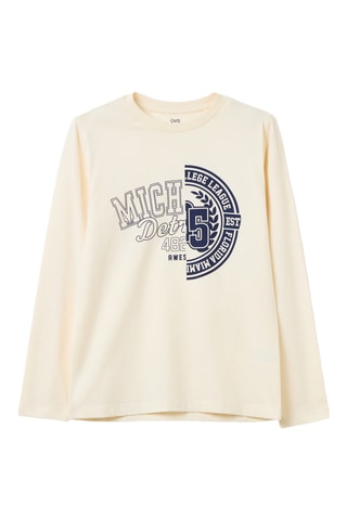 T-shirt - Beige