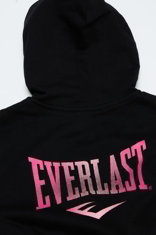 Sweater met capuchon - Zwart