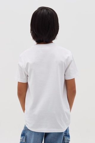 T-shirt Mario Super Mario - Wit