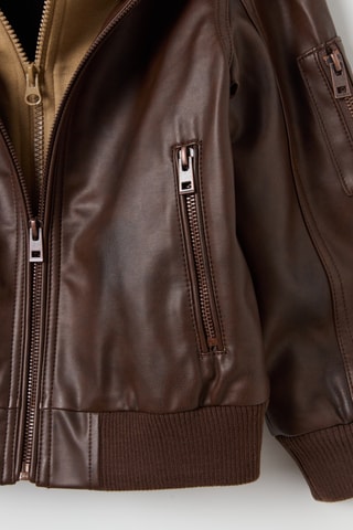 Jasje met capuchon - Bruin