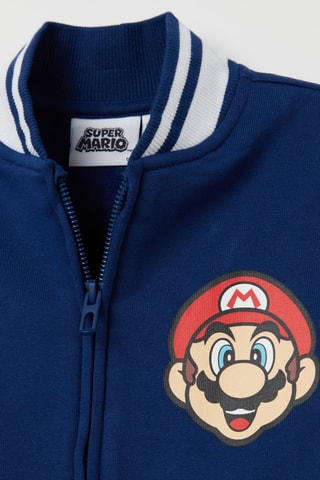 Baseball Jasje Super Mario - Kobaltblauw