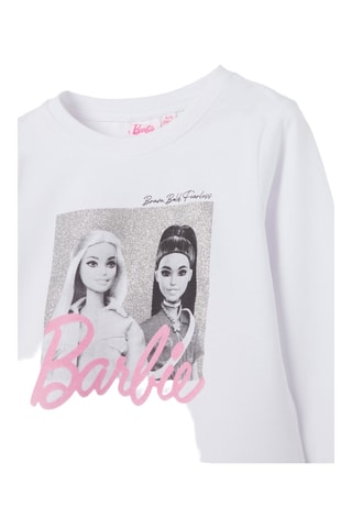 T-shirt Barbie - Wit