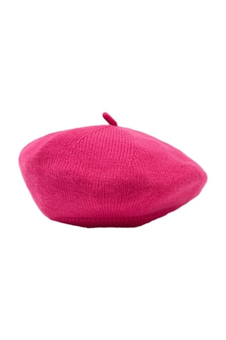 Wollen Baret - Fuchsia