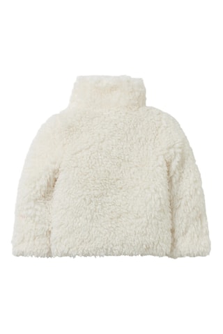 Casaco de pelo sintético - Branco