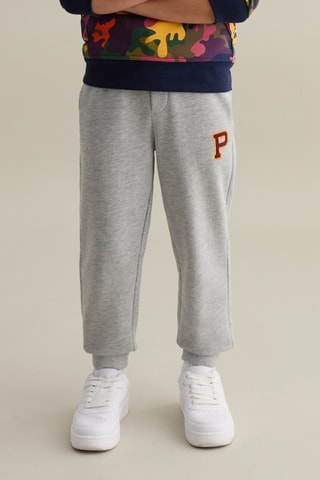 Sweater met Capuchon en Joggingbroek - Kaki en Gemêleerd Grijs