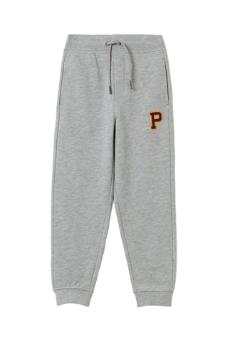 Sweater met Capuchon en Joggingbroek - Kaki en Gemêleerd Grijs