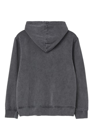 Sweater met capuchon - Donkergrijs