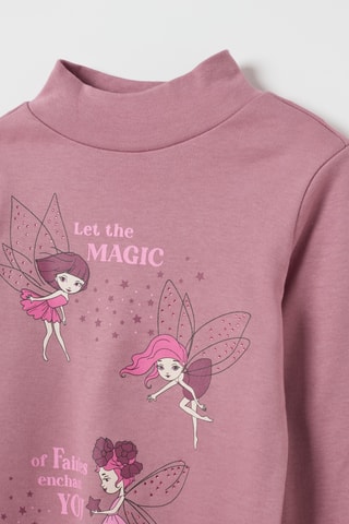 T-shirt - Donkerpaars