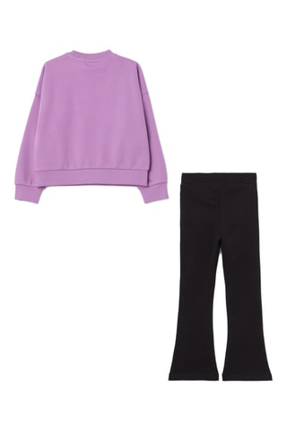 Sweater en Broek Stitch Lilo en Stitch Disney - Lichtpaars en Zwart