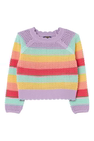 Trui - Mauve en Geel