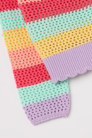 Trui - Mauve en Geel