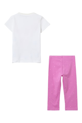 T-shirt en Legging Minnie Disney- Paars