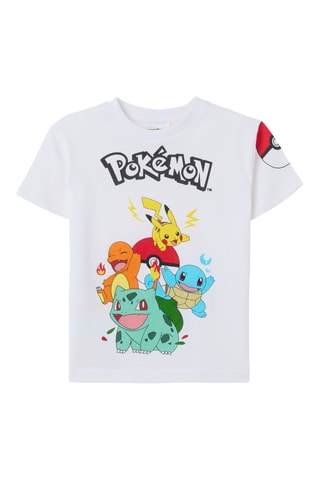 T-shirt Pokémon - Wit