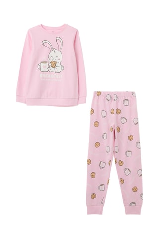 Biologisch Katoenen Pyjama Roze