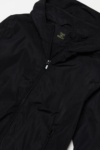 Jasje met capuchon - Zwart