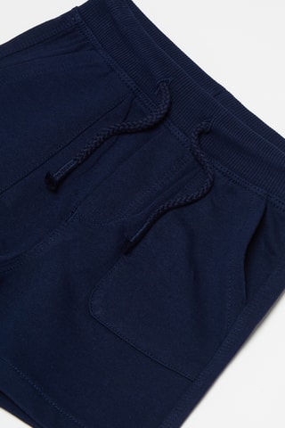 T-shirt en Short - Wit en Marineblauw