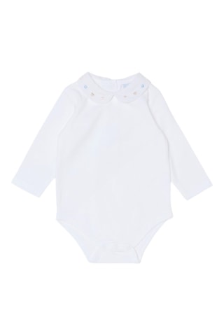 Biologisch Katoenen Rompertje Wit