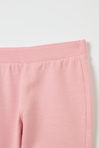 Biologisch Katoenen T-shirt en Broek - Roze en Wit