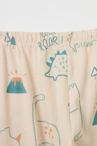 Biologisch Katoenen Pyjama Beige