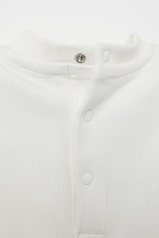 Biologisch Katoenen Sweater en broek - Ecru en Bruin