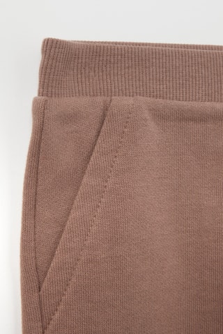 Biologisch Katoenen Sweater en broek - Ecru en Bruin