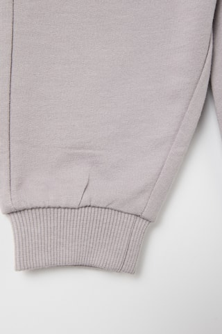 Biologisch Katoenen Sweater en broek - Wit en Grijs