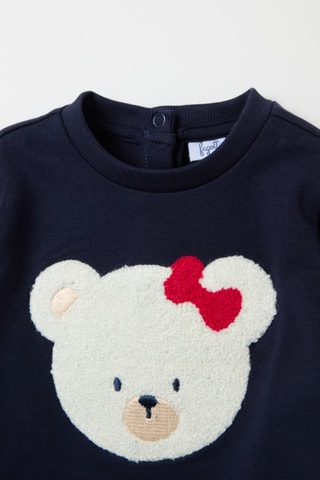 Sweater en Broek - Marineblauw en Rood