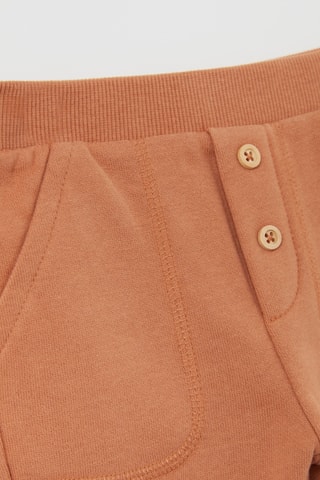 Biologisch Katoenen Sweater en Joggingbroek - Wit en Bruin