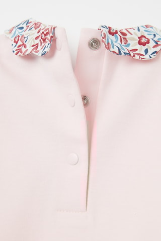 Biologisch Katoenen Bodysuit Minnie Disney - Poederroze