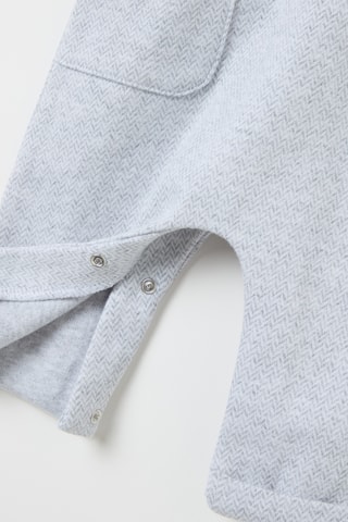 T-shirt en Tuinrok - Ecru en Gemêleerd Lichtgrijs