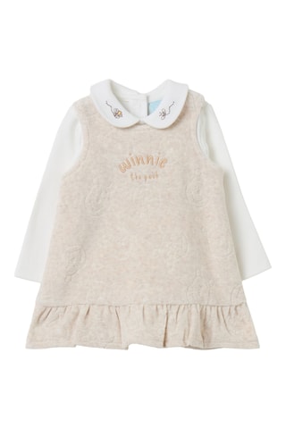 T-shirt en Tuinjurk Winnie de Poeh Disney - Ecru en Beige