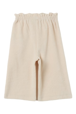Velours Broek - Beige