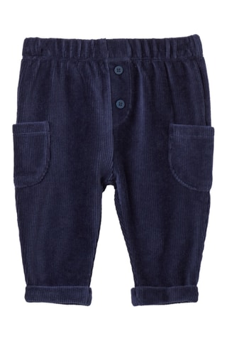 Velours Broek - Koningsblauw