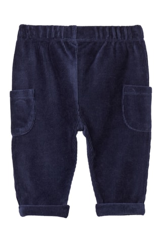 Velours Broek - Koningsblauw