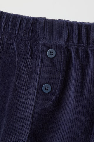 Velours Broek - Koningsblauw