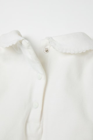 T-shirt en Short - Ecru en Rood