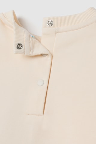 Biologisch Katoenen T-shirt en Broek Minnie Disney - Ecru