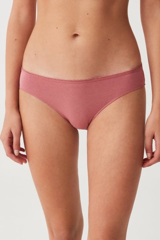 3 Slips - Roze en Beige 