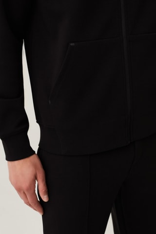 Sweater met Capuchon - Zwart