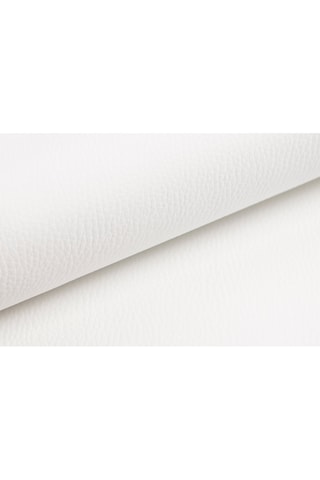 Canapé d'angle droit Cardano - Blanc - 5 places - En cuir