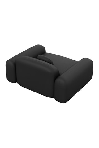 Fauteuil Labucca - Noir - En cuir