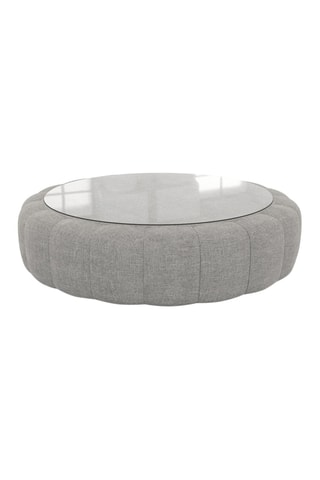 Table basse ronde Nuvola - Gris clair