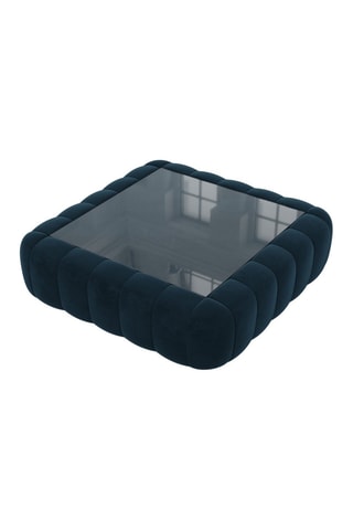 Table basse carrée Nuvola - Bleu foncé