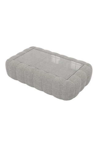 Table basse rectangulaire Nuvola - Gris clair