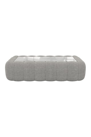Table basse rectangulaire Nuvola - Gris clair