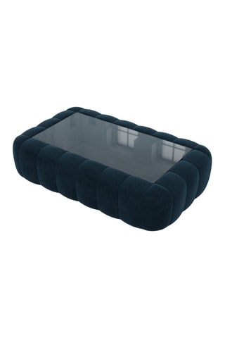 Table basse rectangulaire Nuvola - Bleu foncé