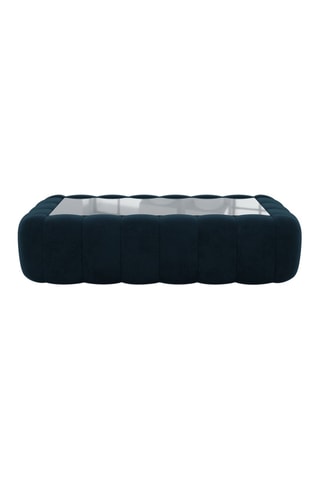Table basse rectangulaire Nuvola - Bleu foncé