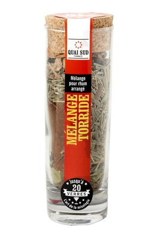 Préparation gingembre-cannelle pour rhum arrangé Mélange Torride - 35 g